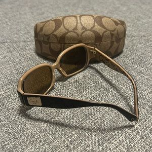 Coach Tan Sunglasses